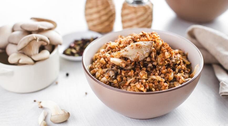 Buckwheat haragiarekin